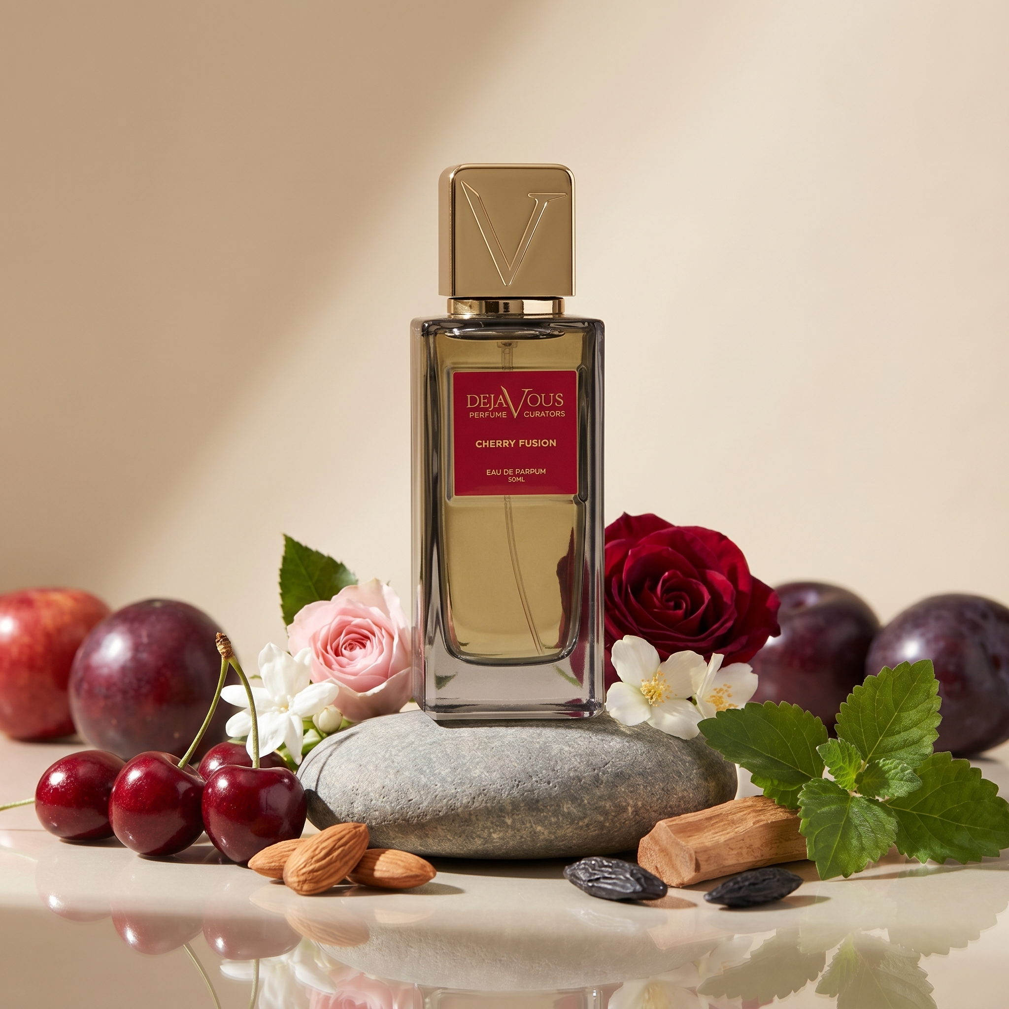 Dejavous Cherry Fusion - koku notaları kompozisyonu